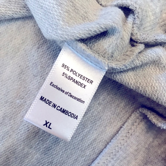 Muk Luks Long Sleeve Comfort Tee NEW Womens Size XL Extra Large Grey Relaxed Fit - Picture 9 of 9